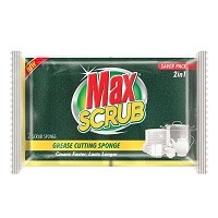 Max Scrub Grease Cutting Sponge 2in1 Saver Pack